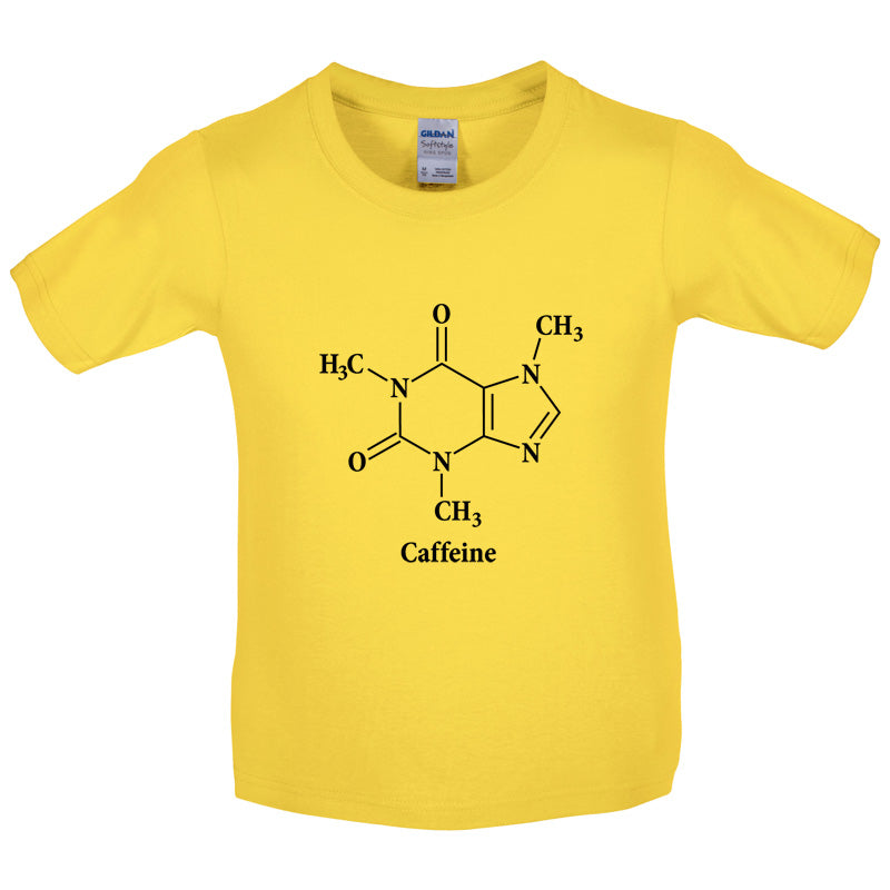 Caffeine Formula Kids T Shirt