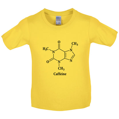 Caffeine Formula Kids T Shirt