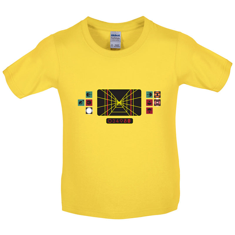 Trench Run Computer Kids T Shirt