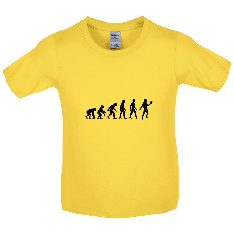 Evolution Of Man Acting Kids T Shirt