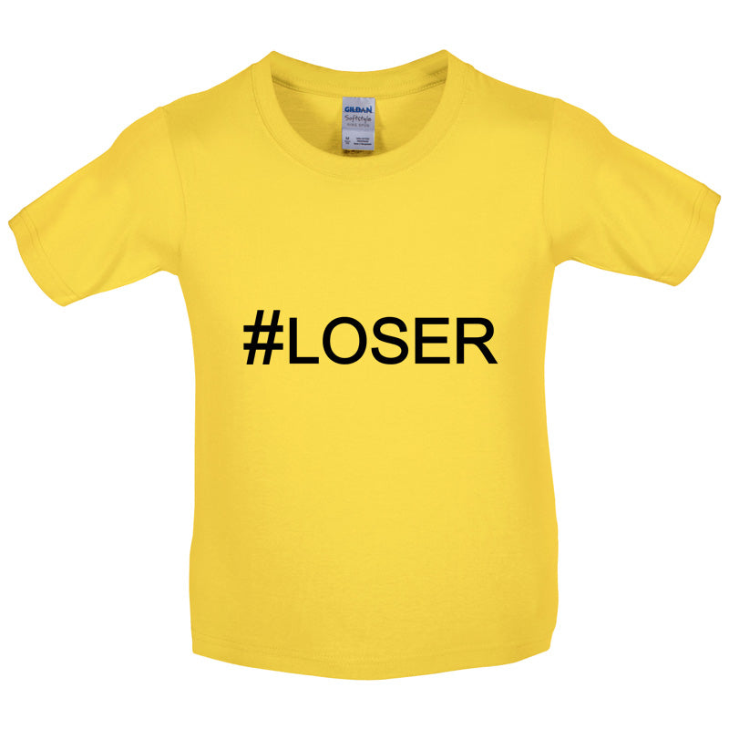 #Loser (Hashtag) Kids T Shirt