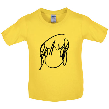 Ramona Hair Sketch Kids T Shirt