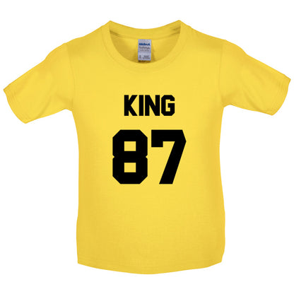 King 87 Kids T Shirt