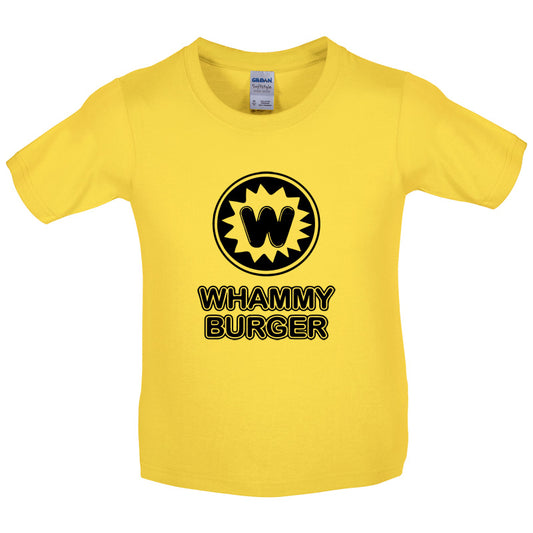 Whammy Burger Kids T Shirt