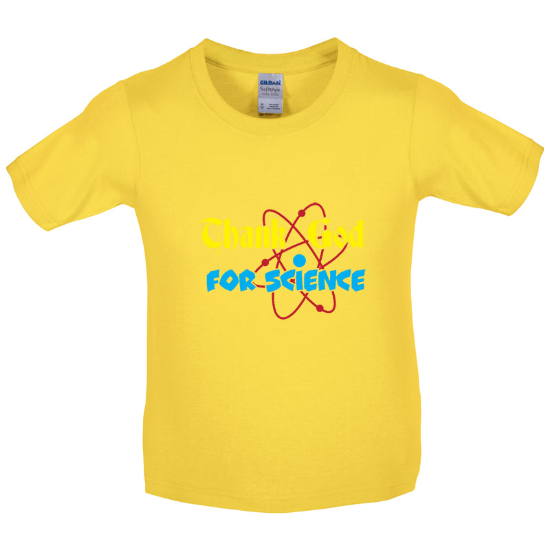 Thank God For Science Kids T Shirt