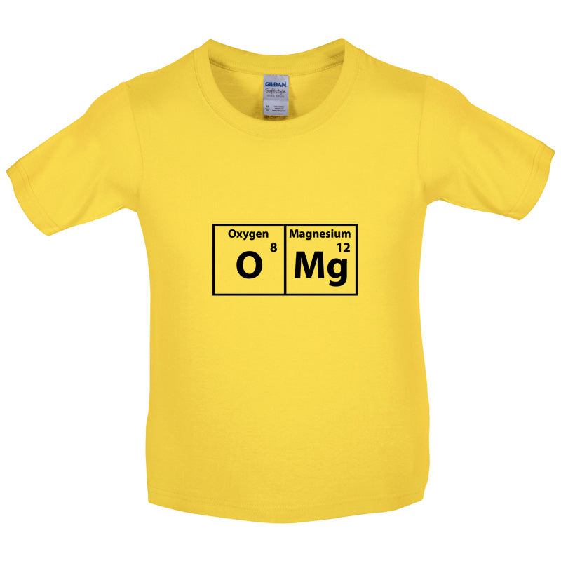 OMG Periodic Table of Elements Kids T Shirt