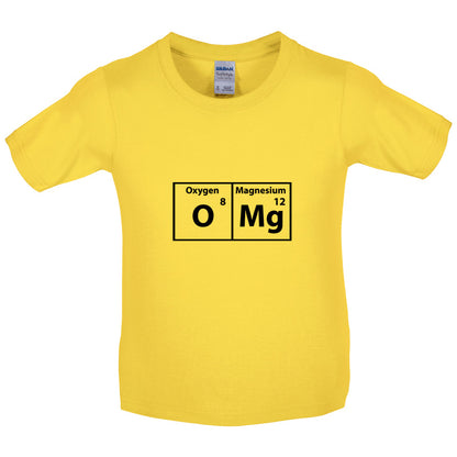 OMG Periodic Table of Elements Kids T Shirt