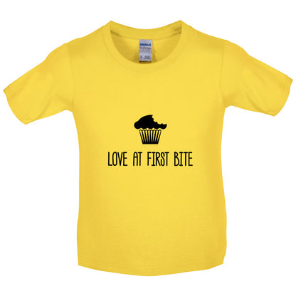 Love At First Bite Kids T Shirt