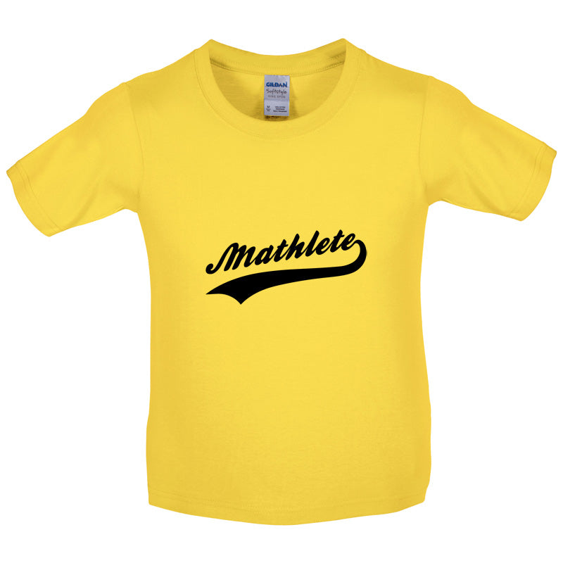 Mathlete Swish Kids T Shirt