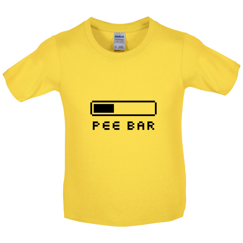 Pee Bar Kids T Shirt