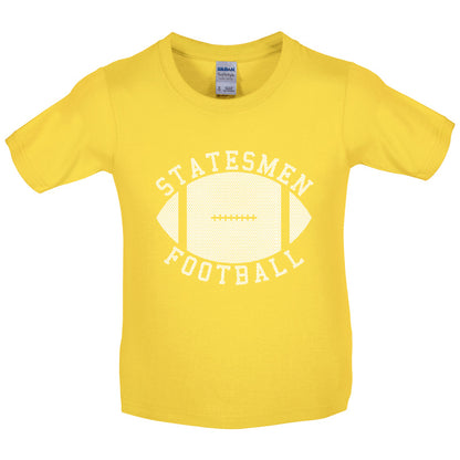 Statesman Football Kids T Shirt