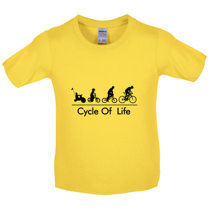 Cycle of Life Kids T Shirt