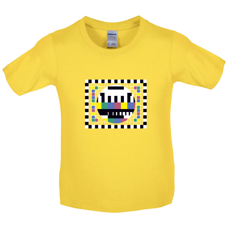 TV Test Card Kids T Shirt