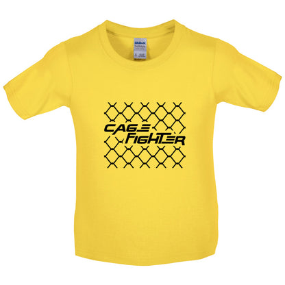 Cage Fighter Kids T Shirt