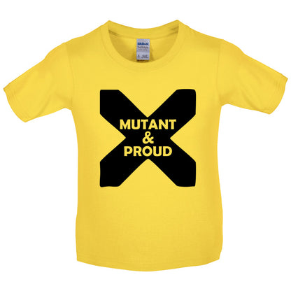 Mutant And Proud Kids T Shirt