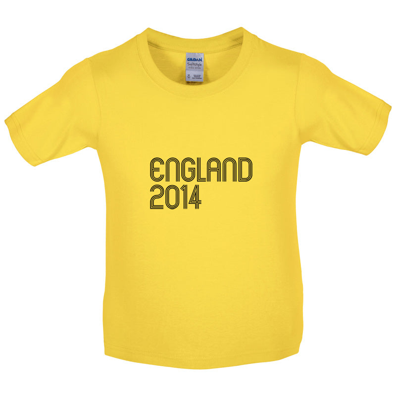 England 2014 Kids T Shirt