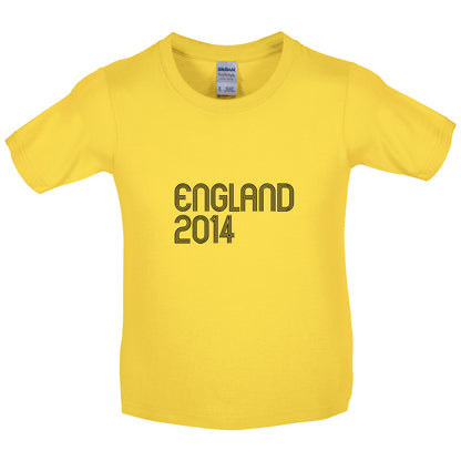 England 2014 Kids T Shirt