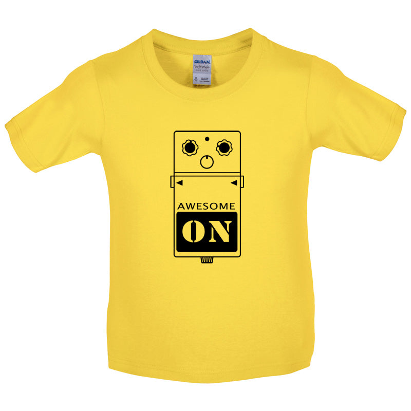 Guitar Pedal Kids T Shirt