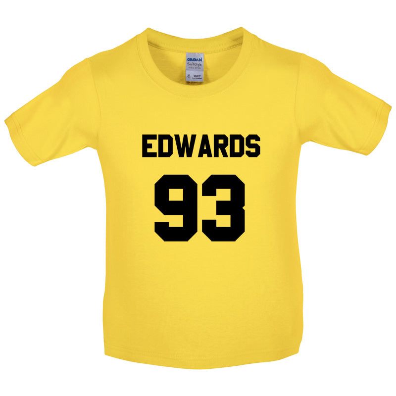 Edwards 93 Kids T Shirt