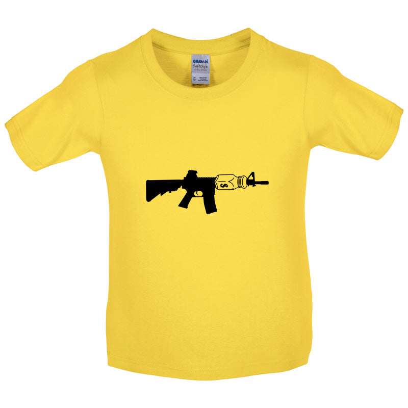 A Salt Rifle Kids T Shirt