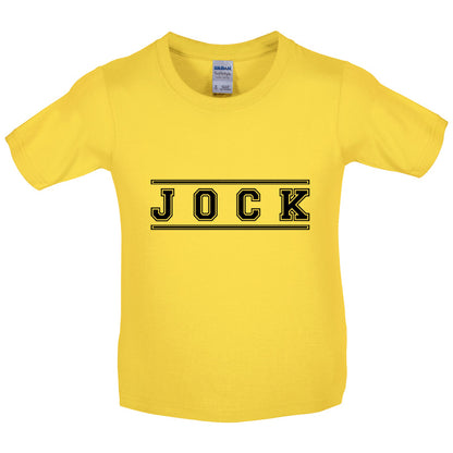 Jock (College Style) Kids T Shirt