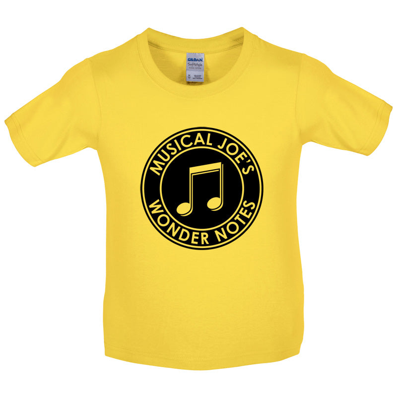 Musical Joe's Wonder Notes Kids T Shirt