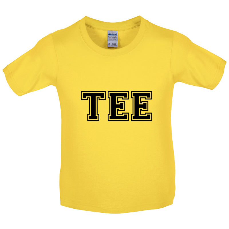 Tee College Style Kids T Shirt