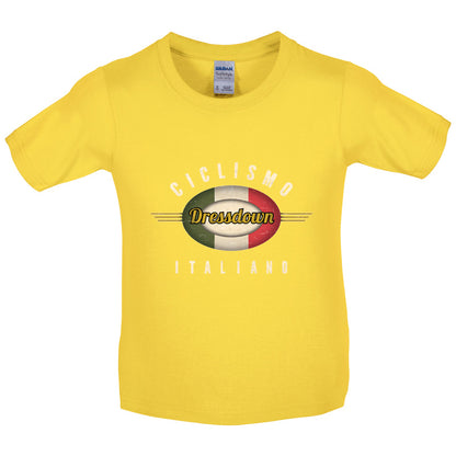 Ciclismo Italiano Kids T Shirt