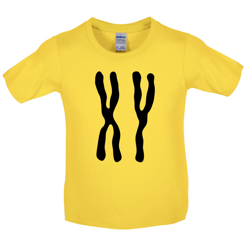 XY Chromosome Kids T Shirt