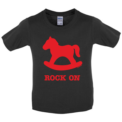 Rock on Kids T Shirt