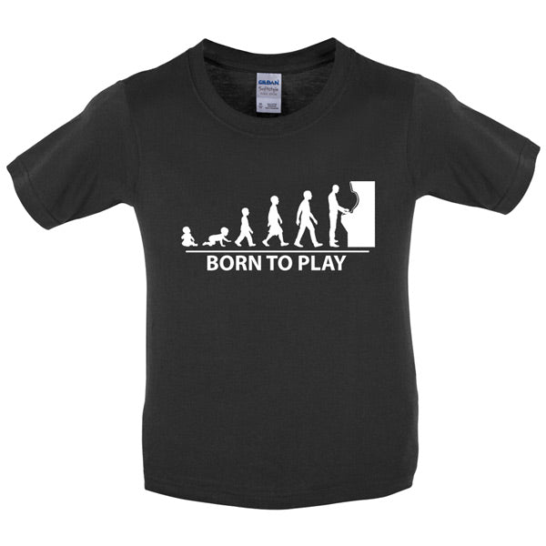 Born to play Kids Gamer T Shirt