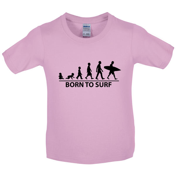 Born to Surf Kids T Shirt