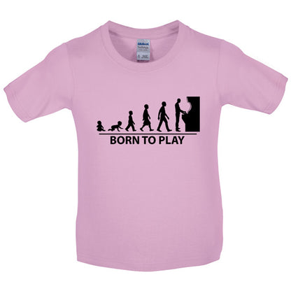 Born to play Kids Gamer T Shirt