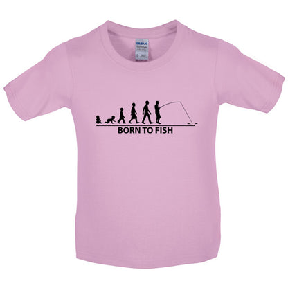 Born to Fish Kids T Shirt