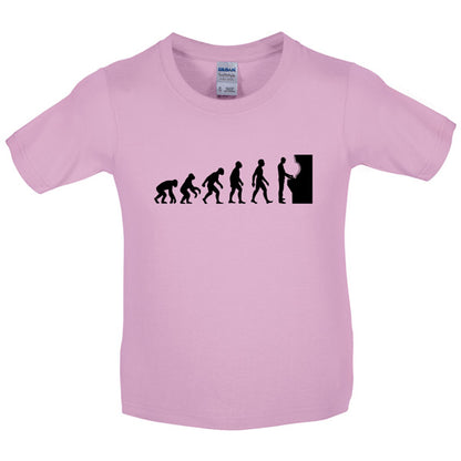 Evolution of Man Arcade Gamer Kids T Shirt