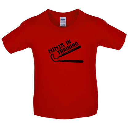 Ninja in training Kids T Shirt