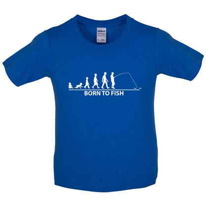 Born to Fish Kids T Shirt