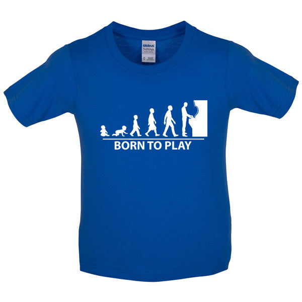 Born to play Kids Gamer T Shirt