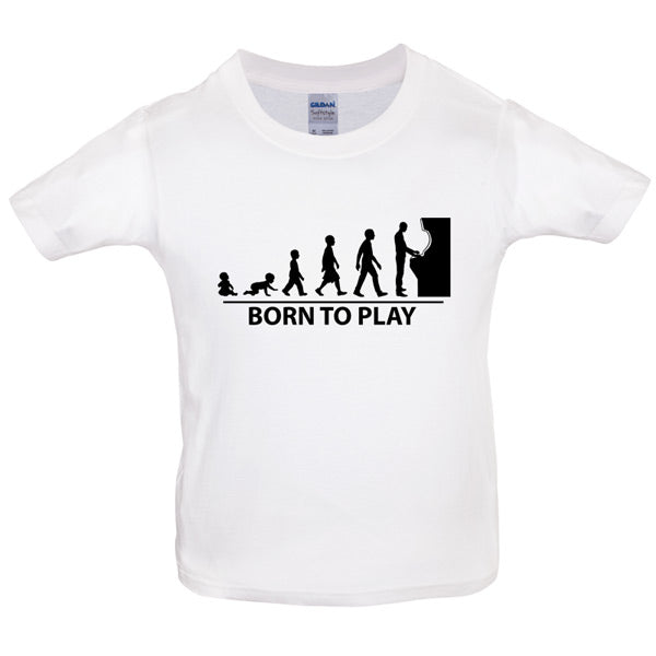 Born to play Kids Gamer T Shirt