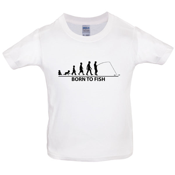 Born to Fish Kids T Shirt