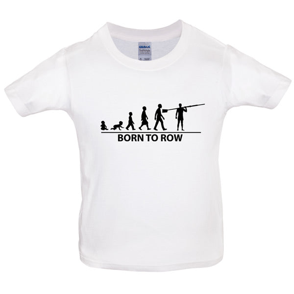 Born to Row Kids T Shirt