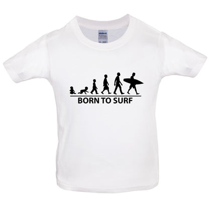 Born to Surf Kids T Shirt