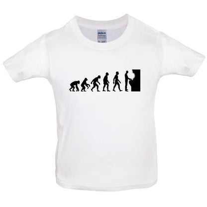 Evolution of Man Arcade Gamer Kids T Shirt