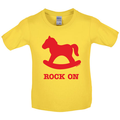 Rock on Kids T Shirt