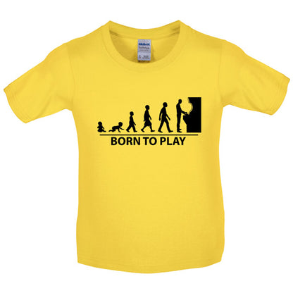 Born to play Kids Gamer T Shirt