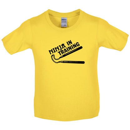 Ninja in training Kids T Shirt