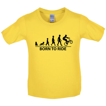 Born to ride BMX Kids T Shirt