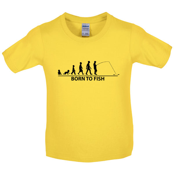 Born to Fish Kids T Shirt