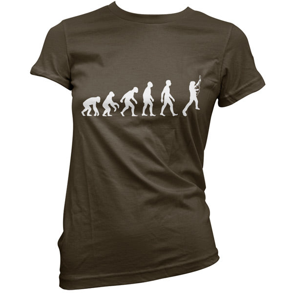 Evolution of Man Guitar T Shirt