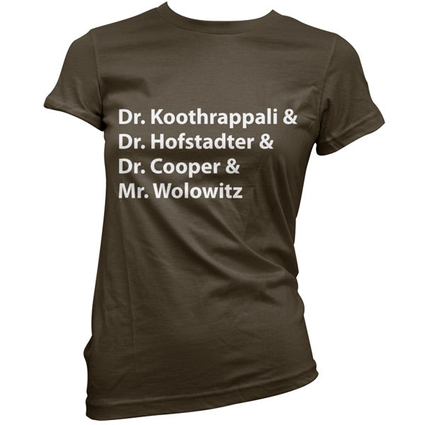 Dr Dr Dr Mr T Shirt